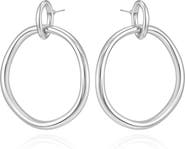 Vince Camuto Hoop Drop Earrings