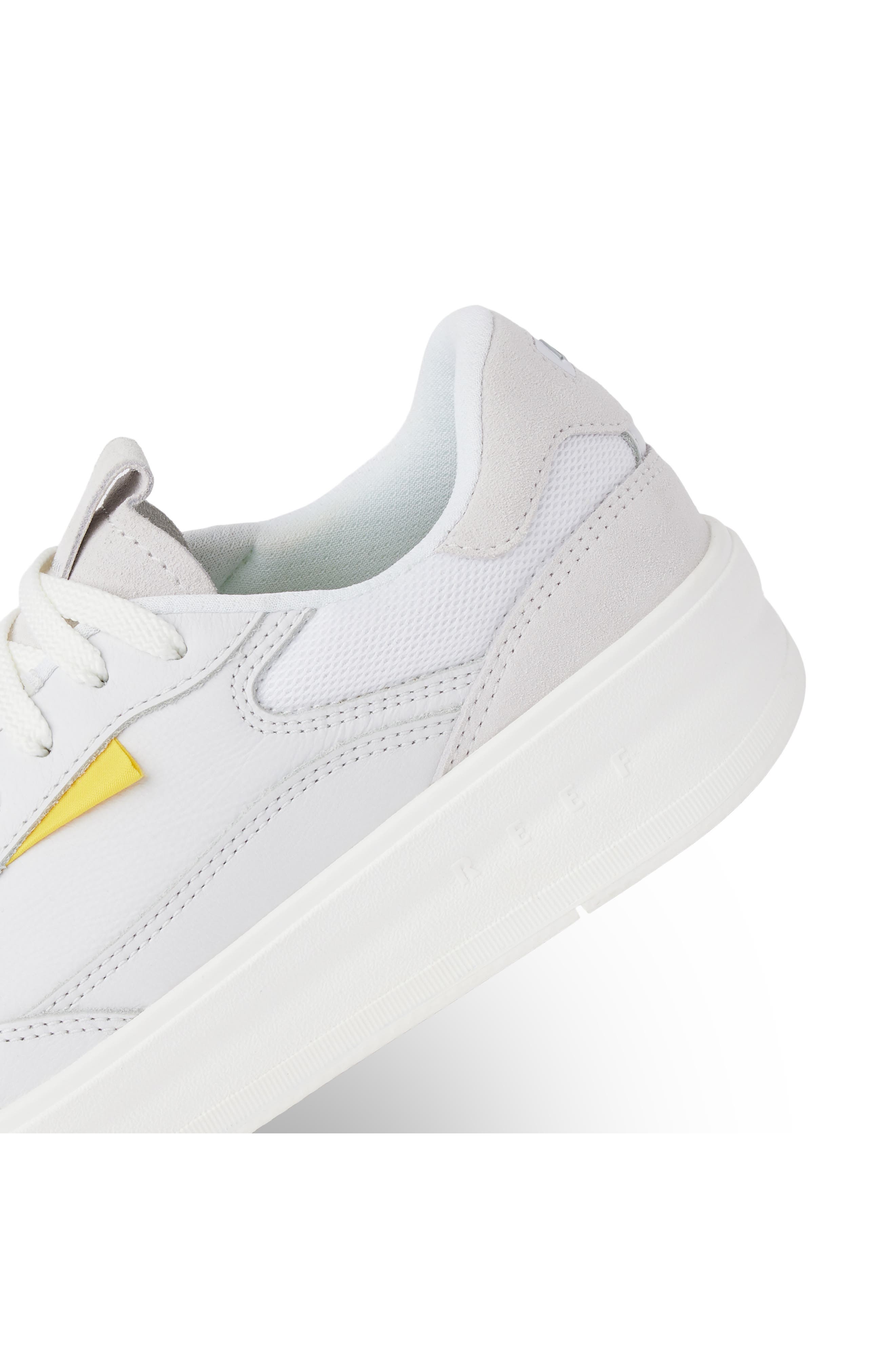 Reef Bom Dia Low Top Sneaker, Alternate, color, White