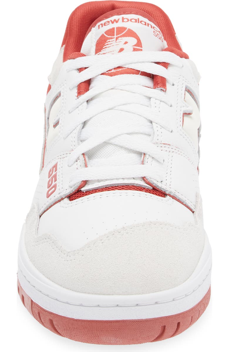 New Balance 550 Basketball Sneaker, Alternate, color, White/ Astro Dust