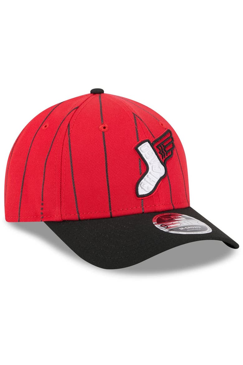 Men's New Era Red/Black Chicago White Sox 2025 City Connect 9FORTY M-Crown Adjustable Hat, Alternate, color, Red