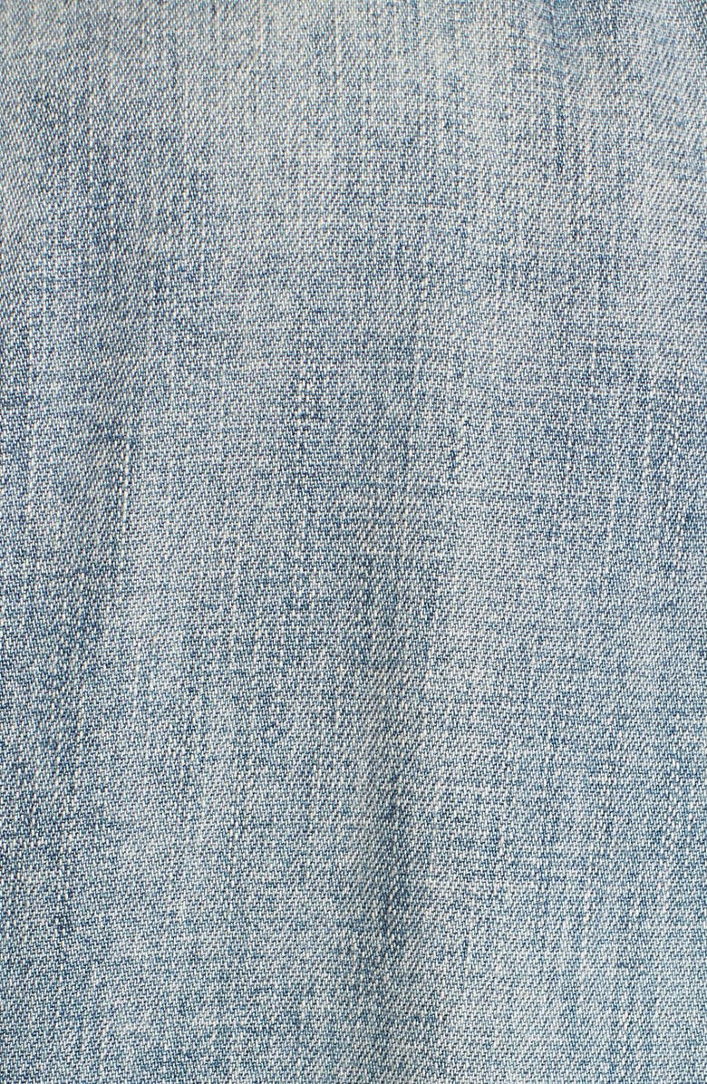 AG Amanda Denim Shift Dress, Alternate, color, Pebble Shore