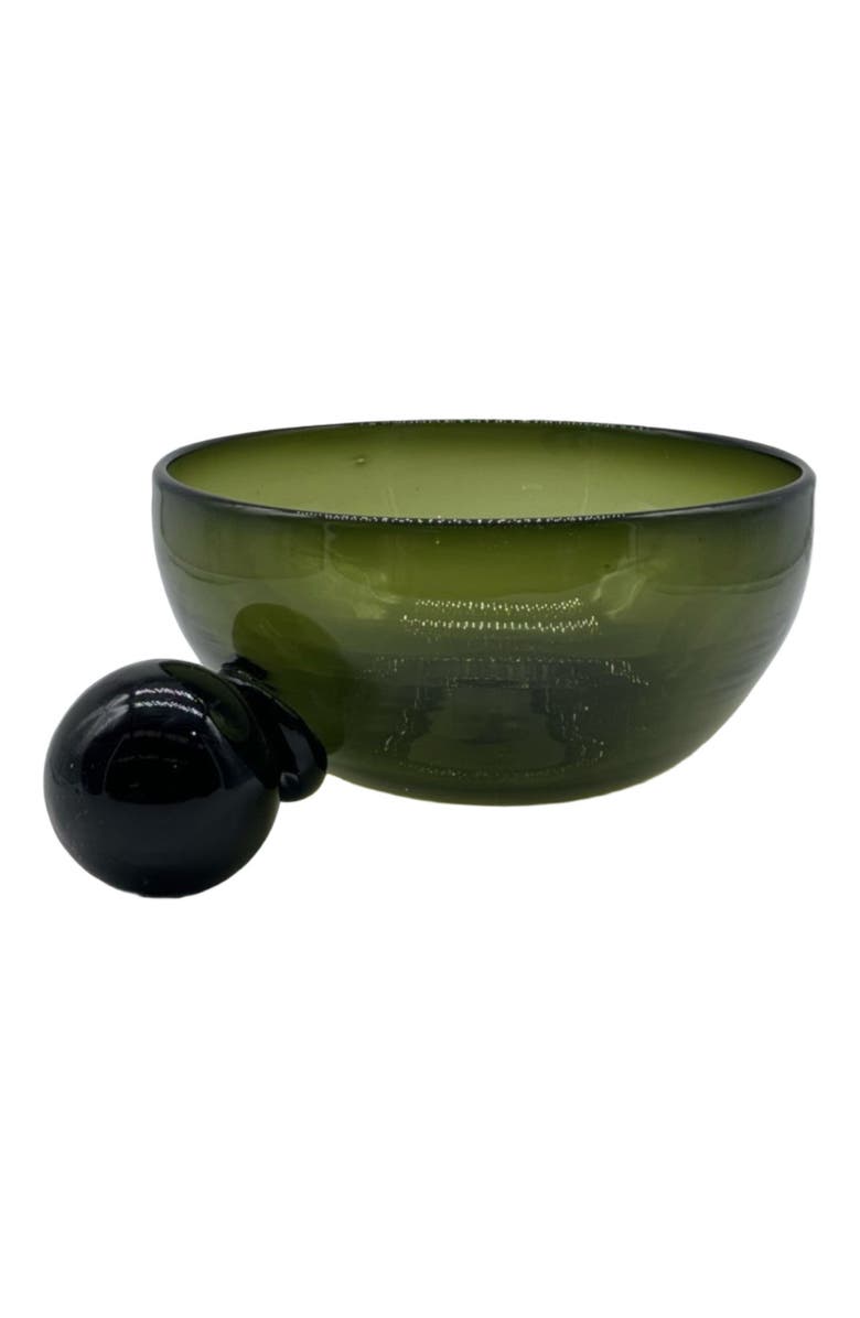 Meso Goods Tezon Green Bowl by Diego Olivero Studio, Main, color,