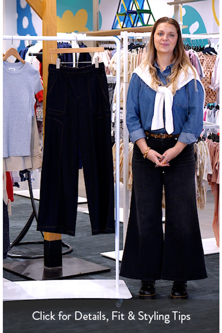 Glider Skyrise Pull-On Wide Leg Pants video