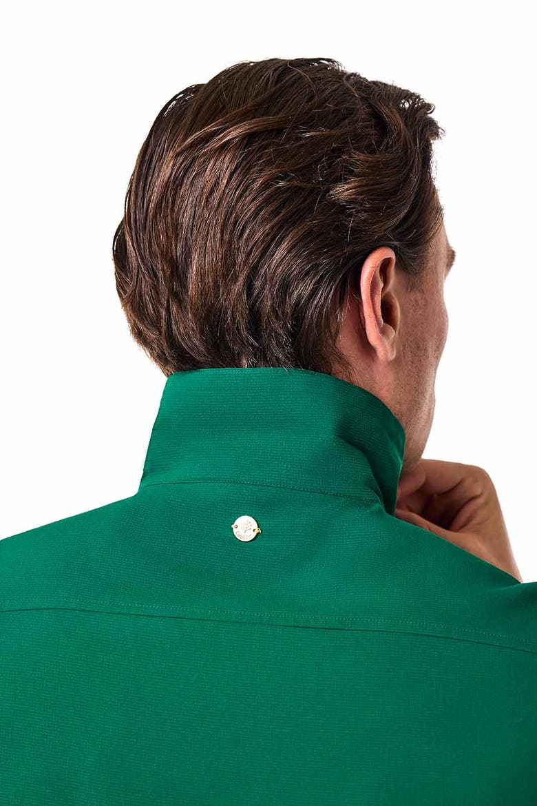 Men's Safari Camp Camp Shirt, UPF 50+ Sun Protection, Alternate, color, Eden Green