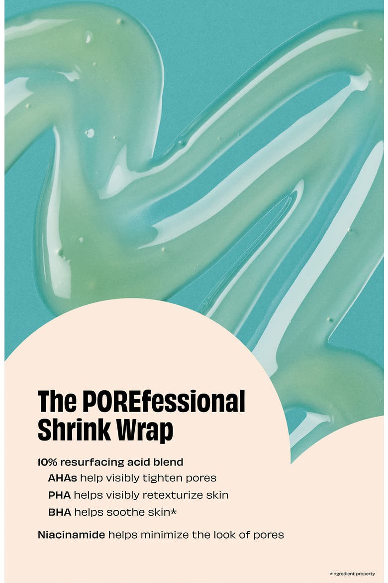 The POREfessional Shrink Wrap Overnight Treatment, Alternate, color, NO COLOR