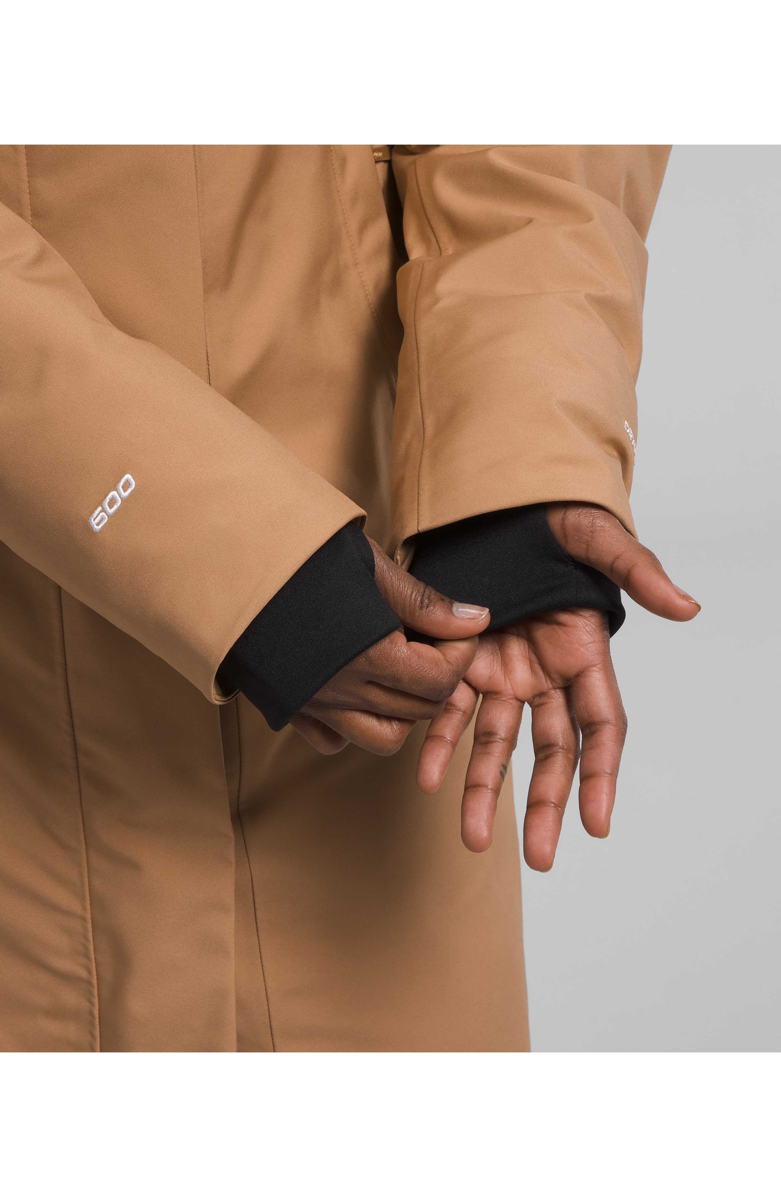 The North Face Arctic Waterproof 600-Fill-Power Down Parka with Faux Fur Trim — фото 7