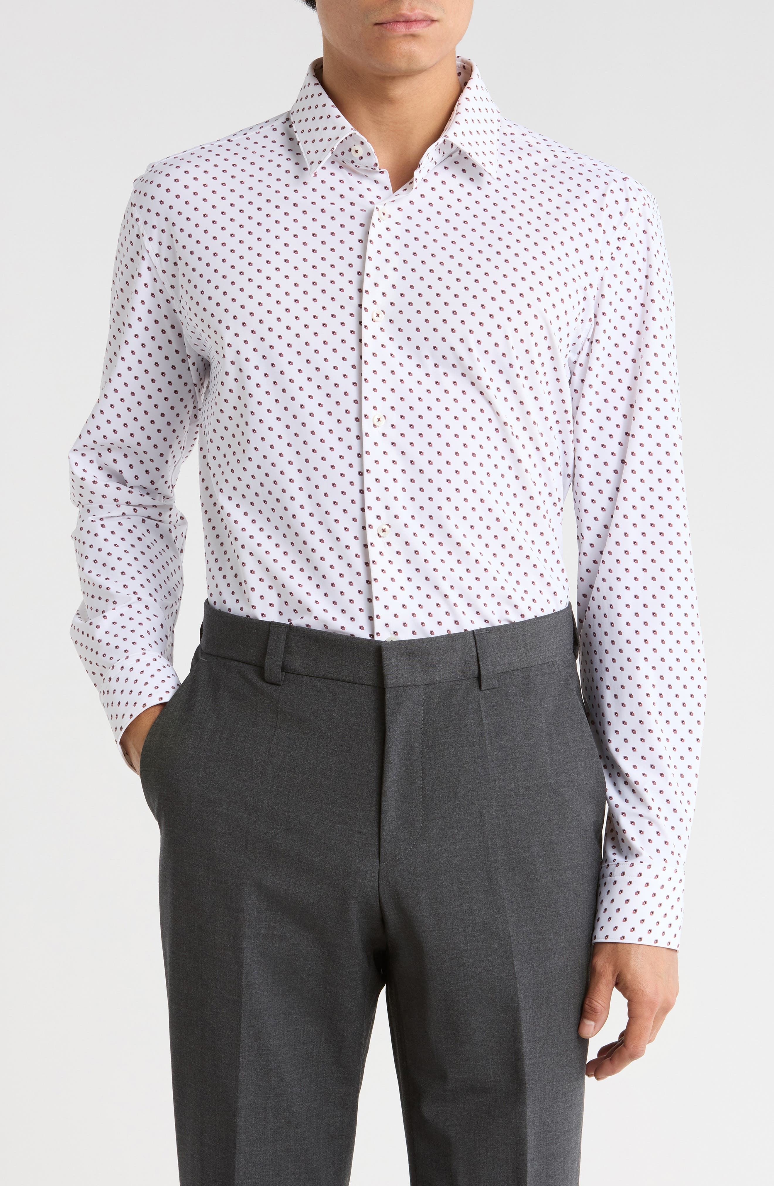 BOSS P-Hank Kent Slim Fit Dress Shirt