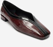 Prologue Shoes Zelene Square Toe Ballet Flat