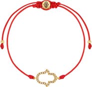 Karma and Luck Infinite Guidance Hamsa Red String Bracelet