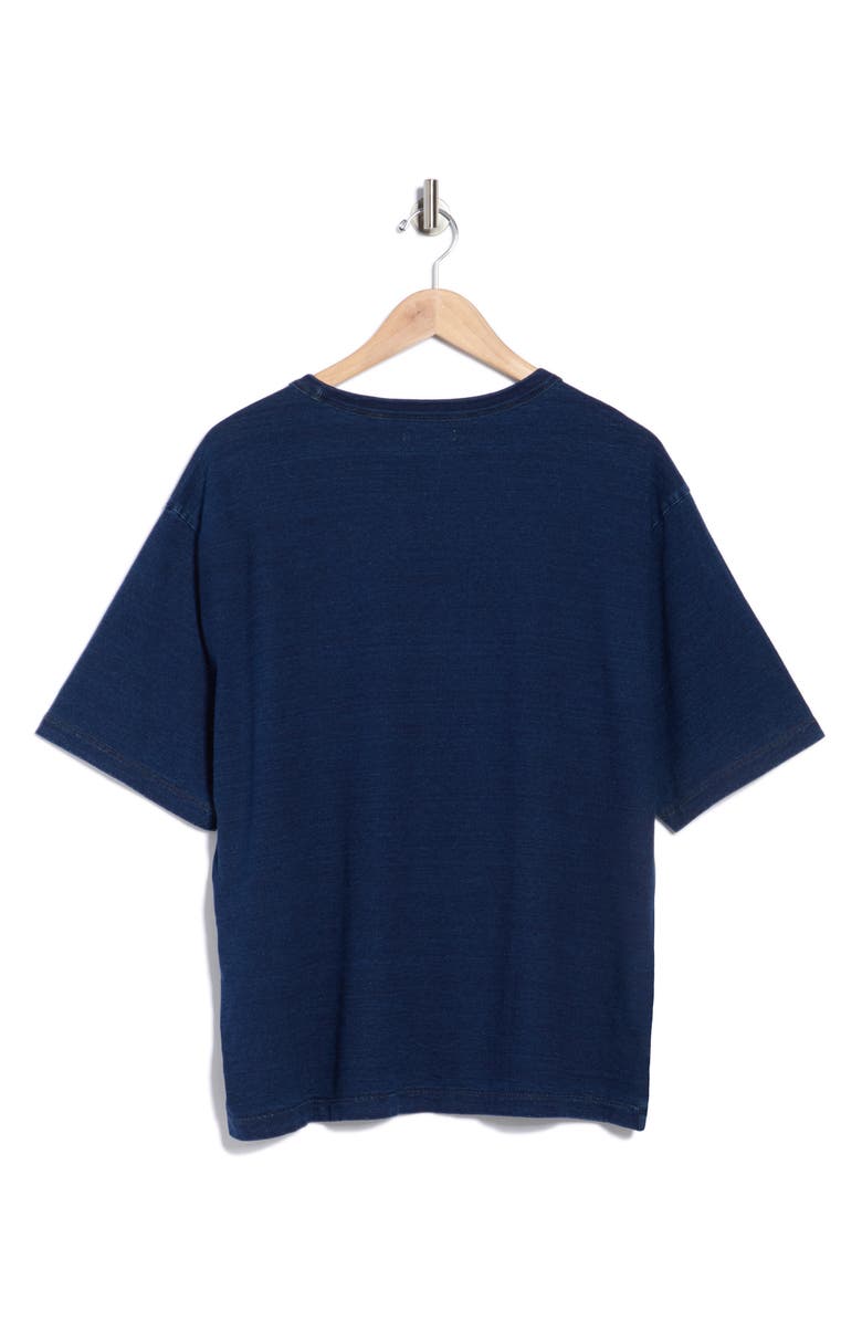BUCK MASON Organic Cotton & Hemp T-Shirt, Alternate, color, Blue