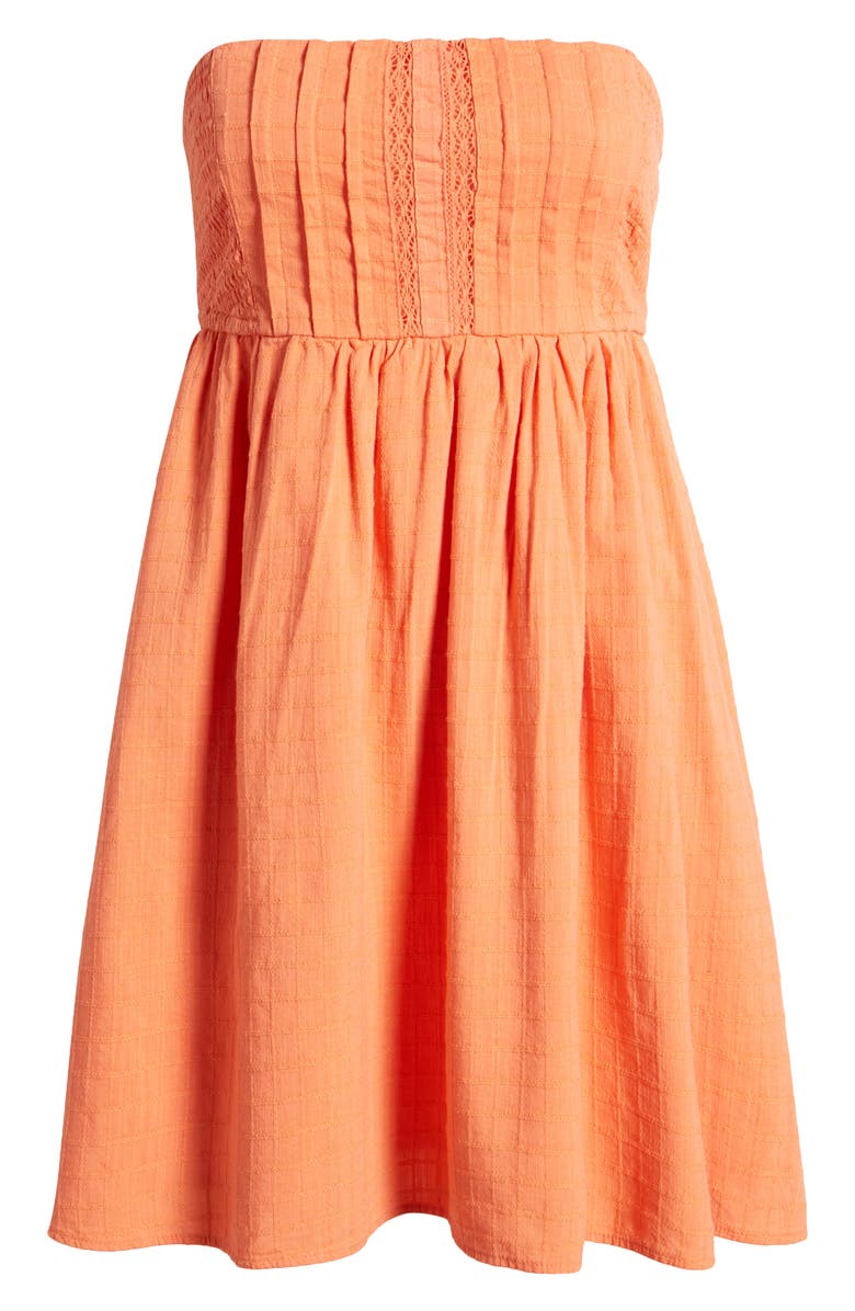 Billabong Strapless Minidress, Main, color, 