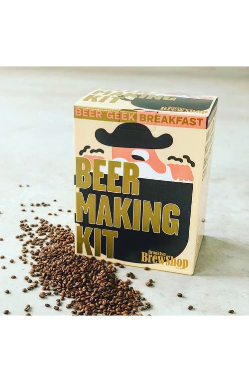 Brooklyn Brew Shop Mikkeller Beer Geek Breakfast Stout Beer Making Kit In Yellow
