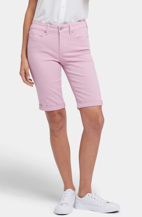 パンツ BALMAIN Women Shorts  Burmudas BF1PO100WC094DA PINK Balmain Pink Women's Shorts & Bermuda | yoox | REVERSIBLE