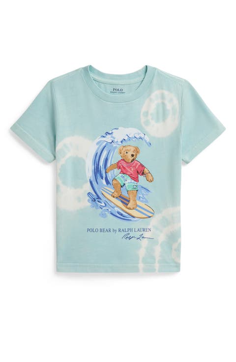 Kids' Polo Bear Graphic Cotton Jersey T-Shirt (Toddler & Little Kid)