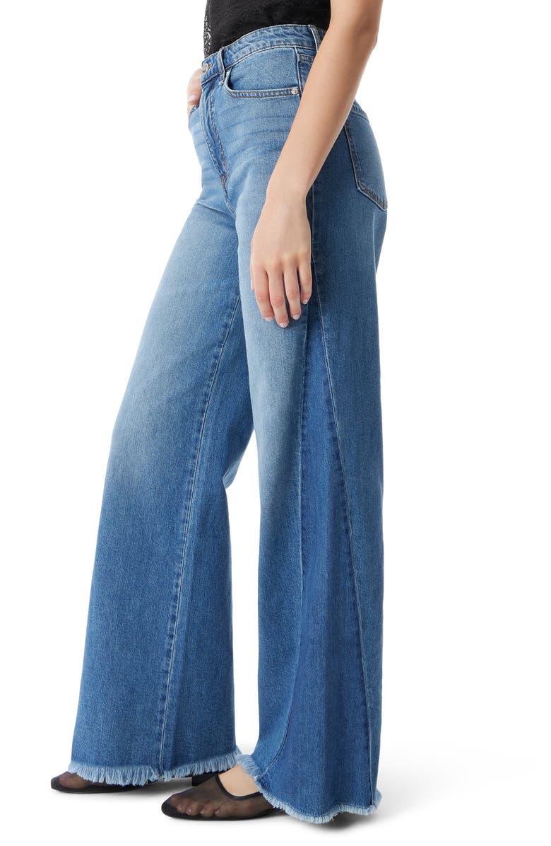 Robert Rodriguez Godet Wide Leg Pants, Alternate, color, Syncopate
