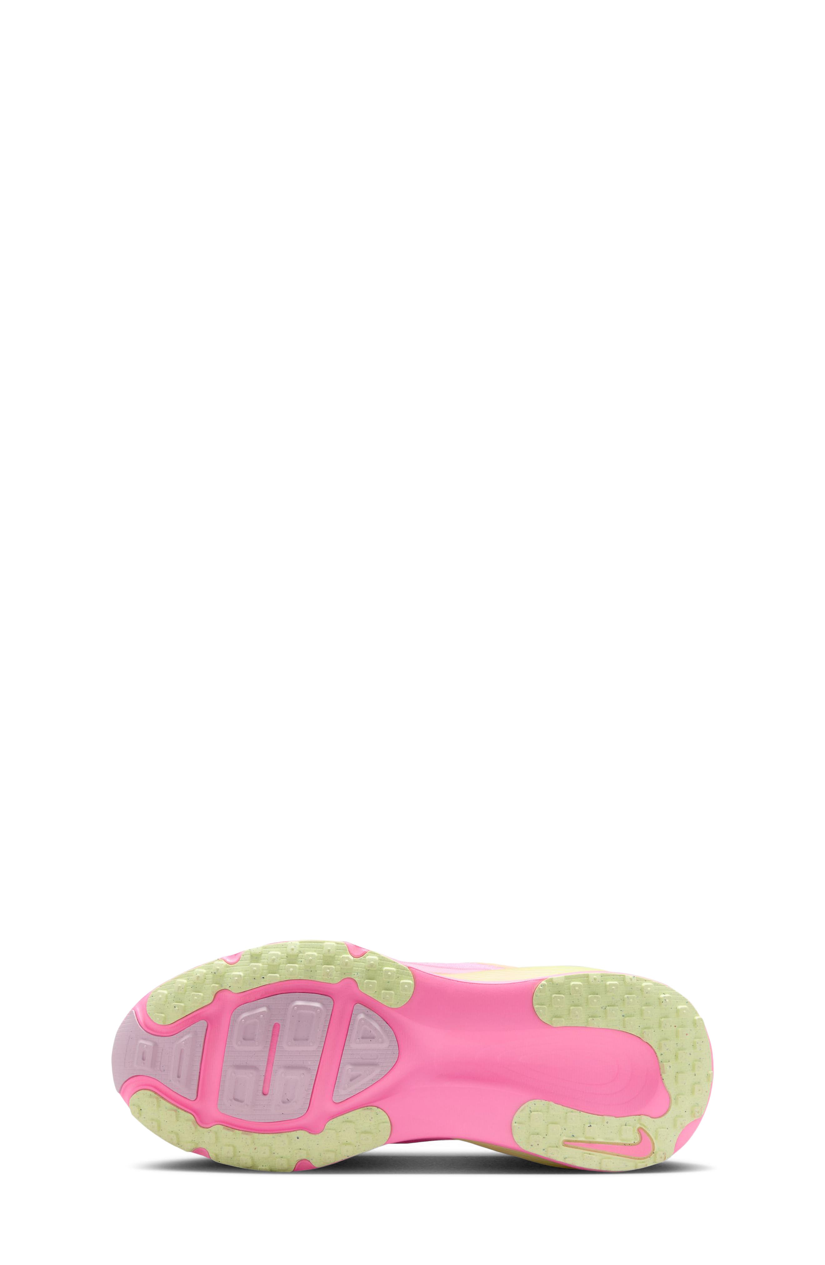 Nike Kids' Vomero 18 Running Shoe, Alternate, color, Pink Spell/ Barely Volt/ Pink