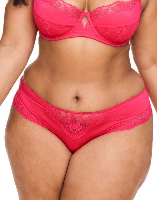 Shop Adore Me Leigha Cheeky Panties In Dark Pink
