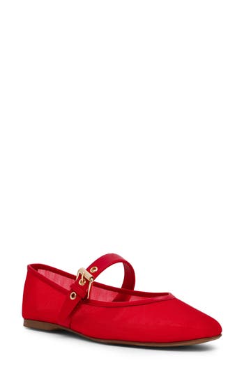 Dolce Vita Dv By  Mulaney Mary Jane Flat In Red