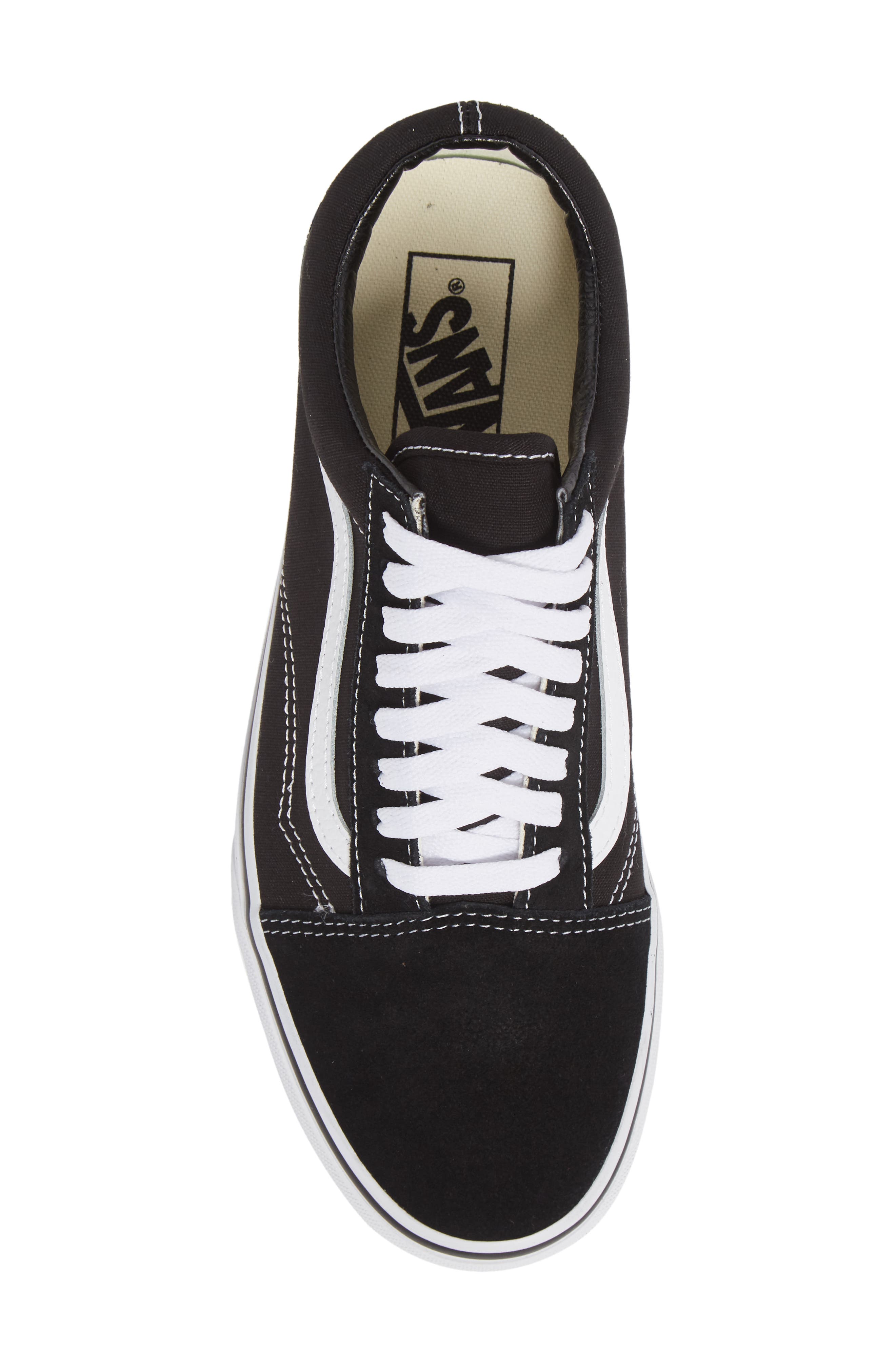 Vans Old Skool Sneaker, Alternate, color, Black Whit