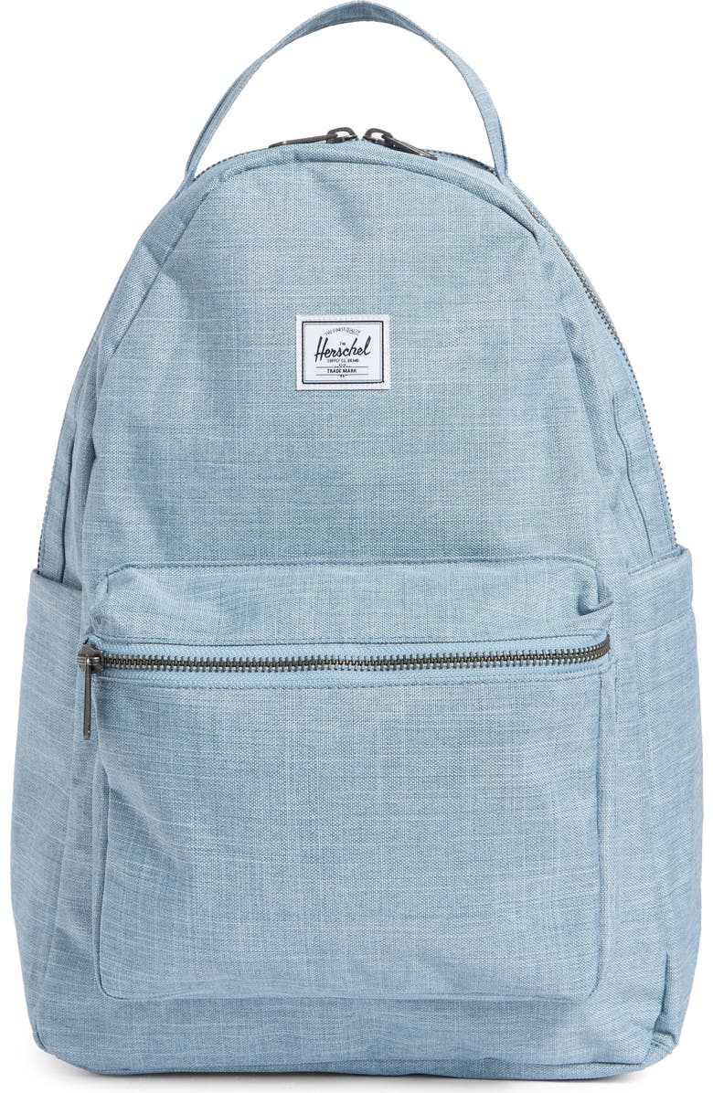 Herschel Supply Co. Nova Backpack, Main, color, Ashley Blue Crosshatch