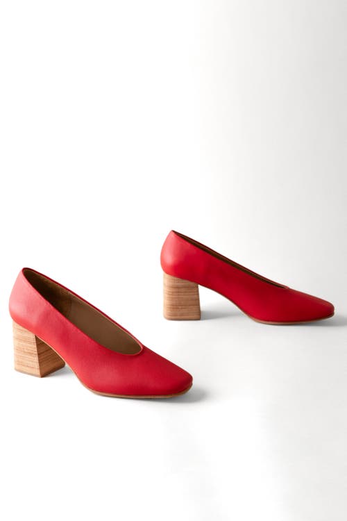 Huma Blanco Salvador Block Heel Pump