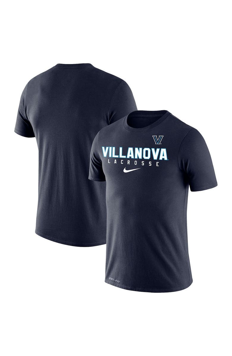 Nike Men's Nike Navy Villanova Wildcats Lacrosse Legend 2.0 Slim Fit Performance T-Shirt, Main, color,