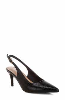 LONDON RAG Halins Pointed Toe Slingback Pump