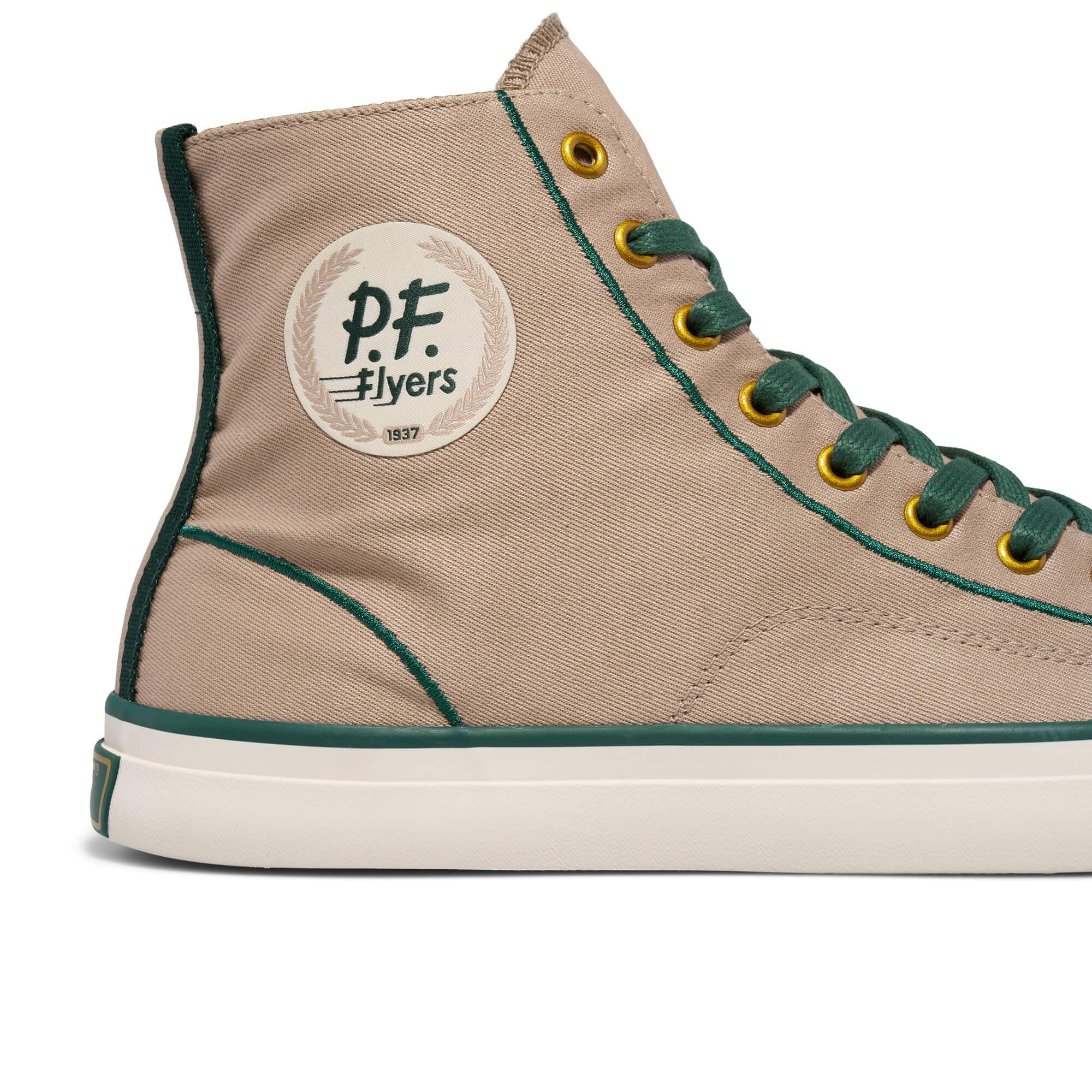 P.F. Flyers All-American Clubhouse High-Top Sneaker, Alternate, color, Gray-Green