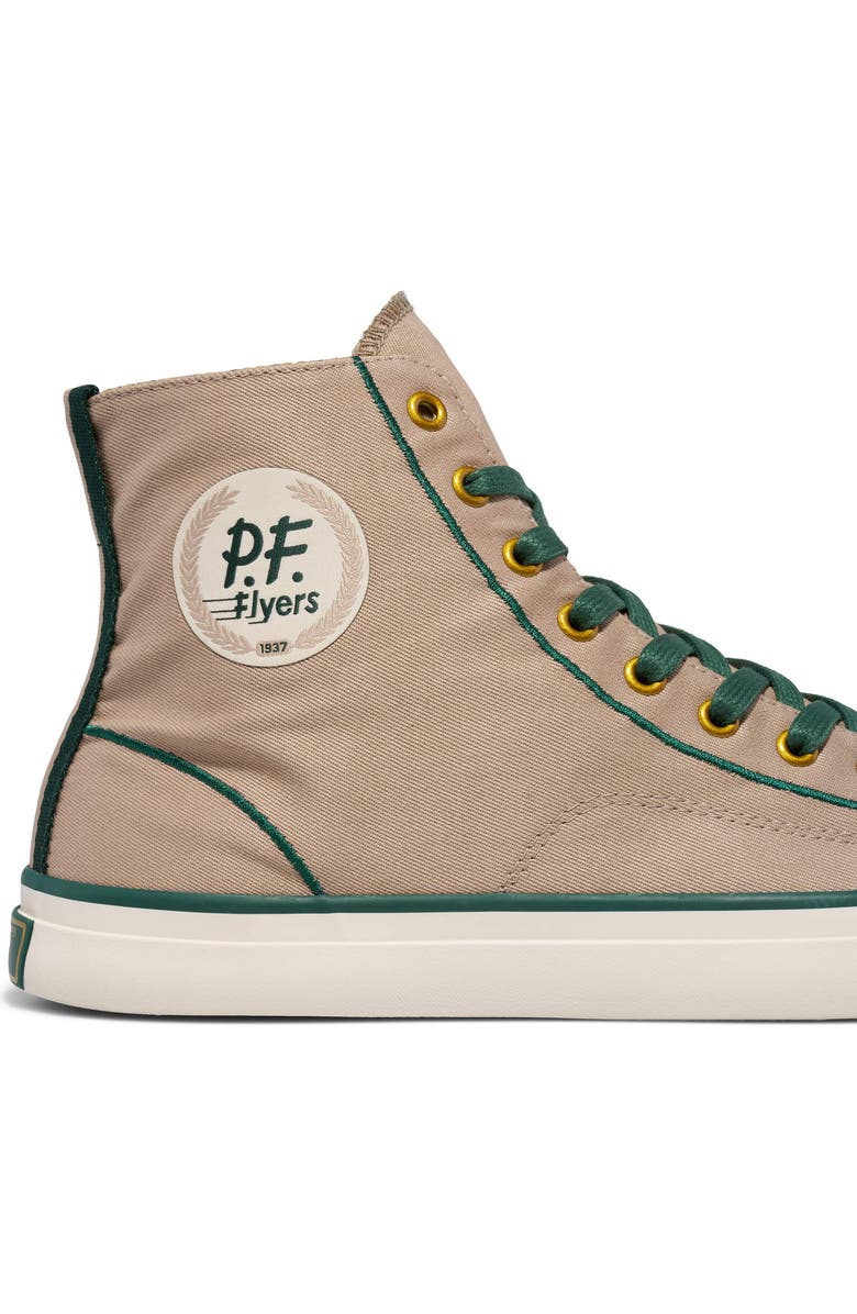 P.F. Flyers All-American Clubhouse High-Top Sneaker, Alternate, color, Gray-Green