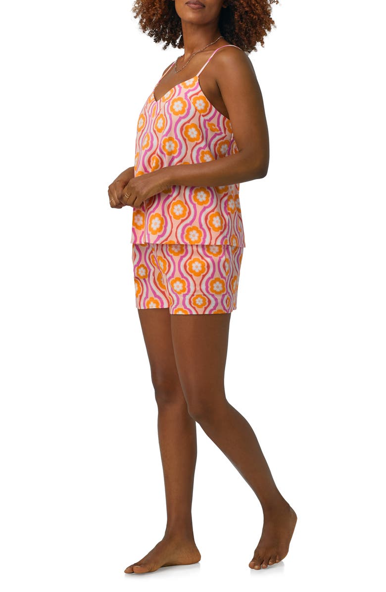 BedHead Pajamas x Trina Turk Camisole Short Pajamas, Alternate, color, Flower Swirl