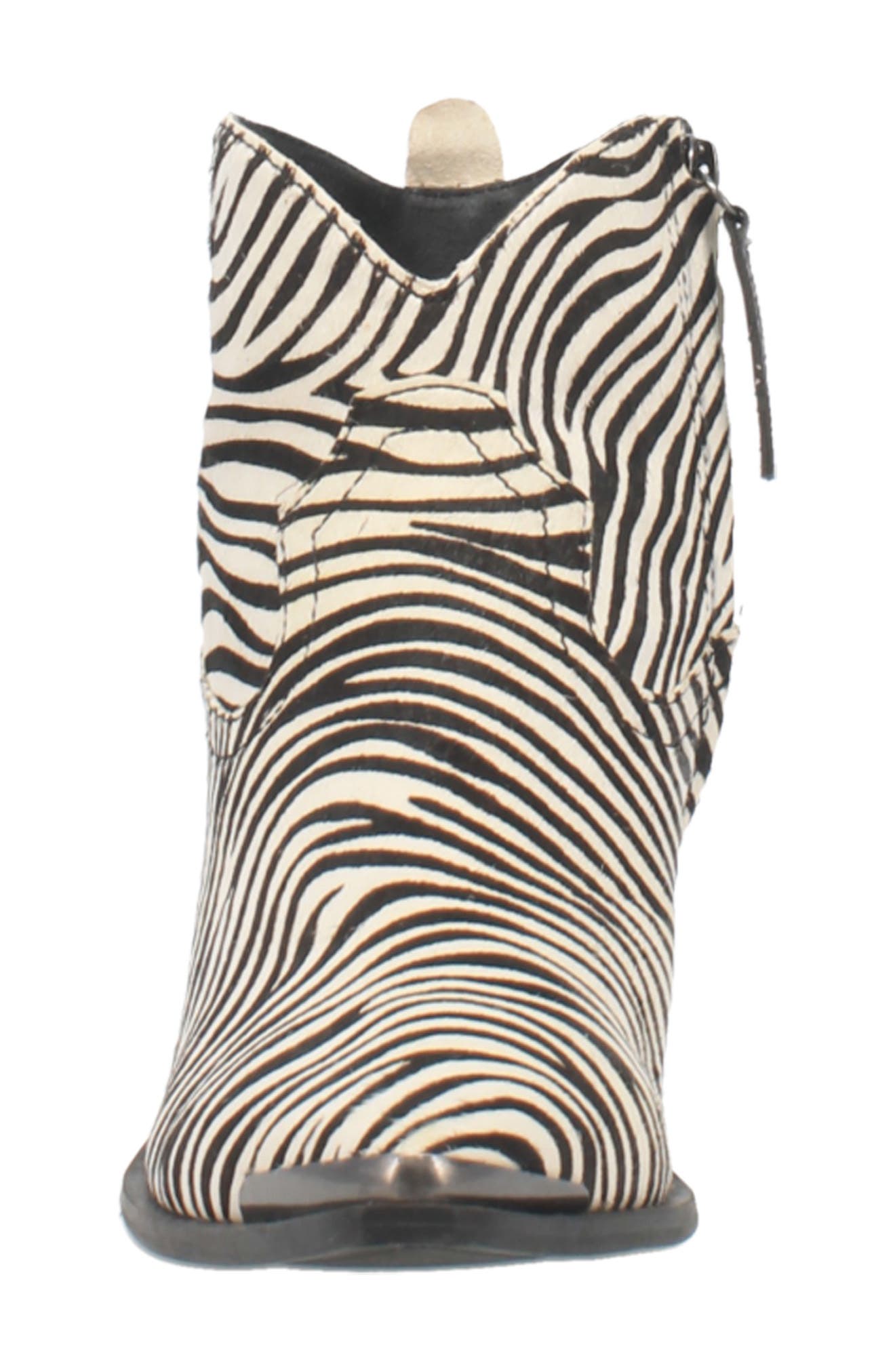 Dingo Hairy Up Genuine Calf Hair Western Boot, Alternate, color, 