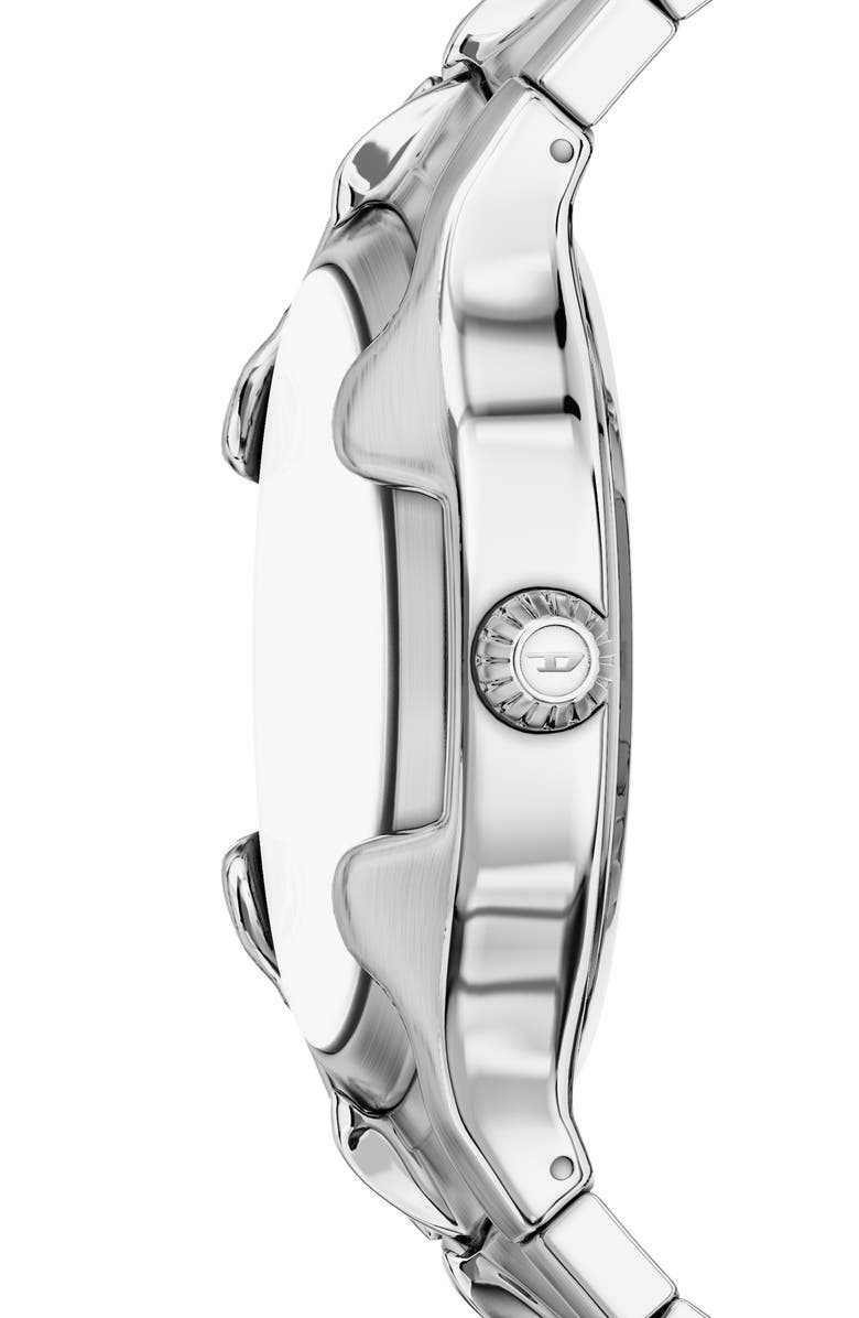 DIESEL<sup>®</sup> Vert Bracelet Watch, 44mm, Alternate, color, Silver
