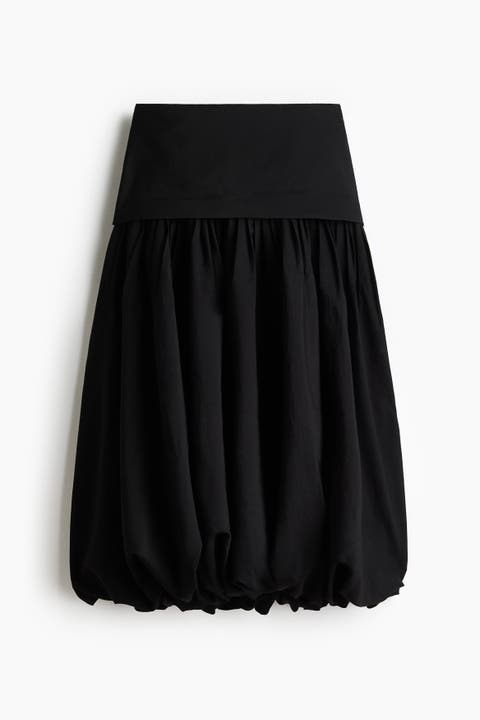 Midi Balloon Skirt