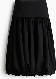 H&M Midi Balloon Skirt