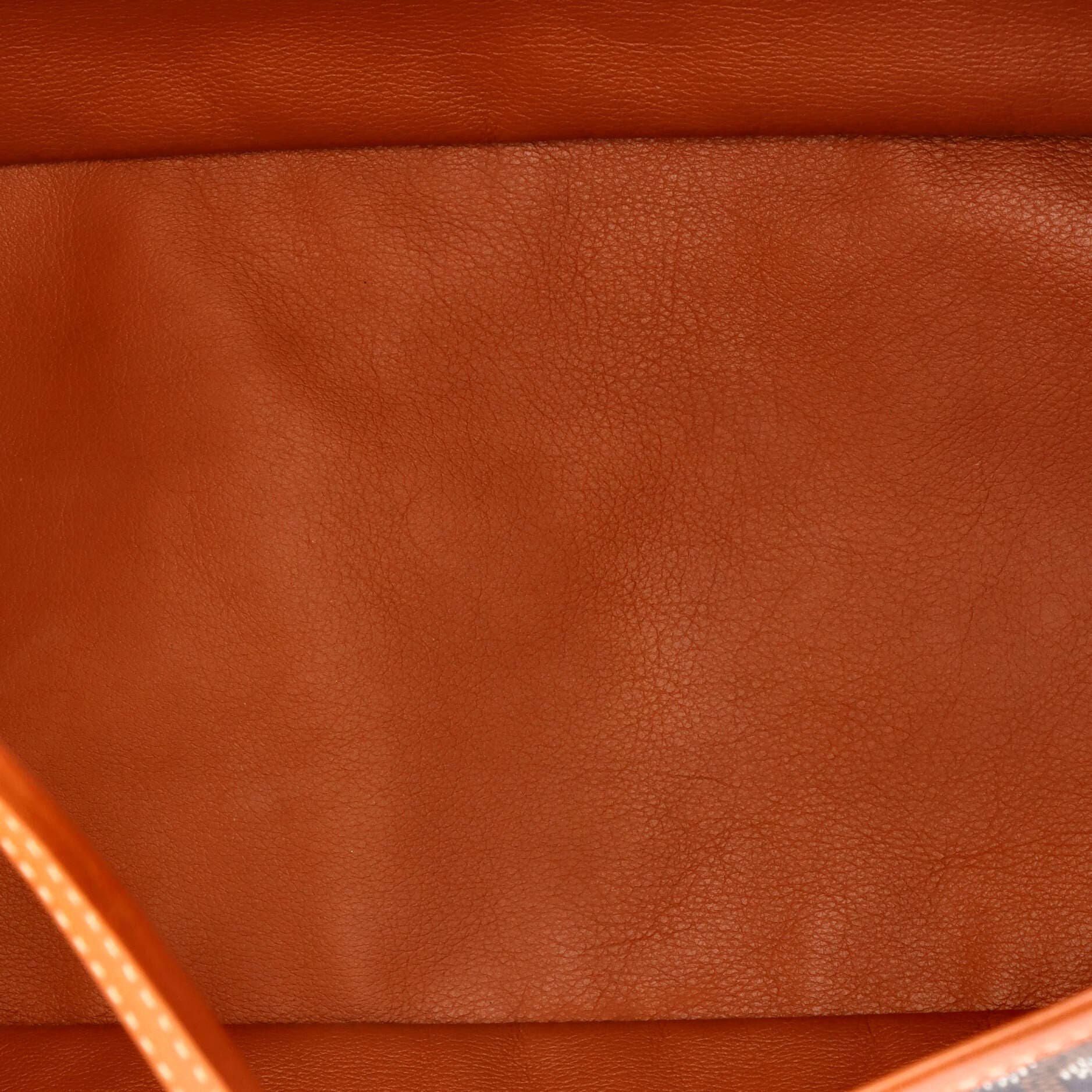 Pre-Owned Goyard Anjou Reversible Tote Coated Canvas PM, Alternate, color, Brown