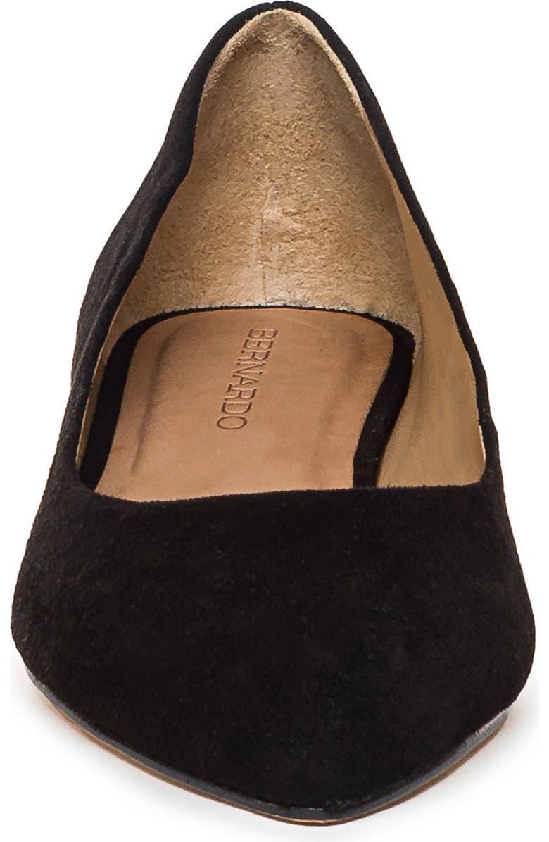 Bernardo Footwear Fritz Pointed Toe Flat, Alternate, color,