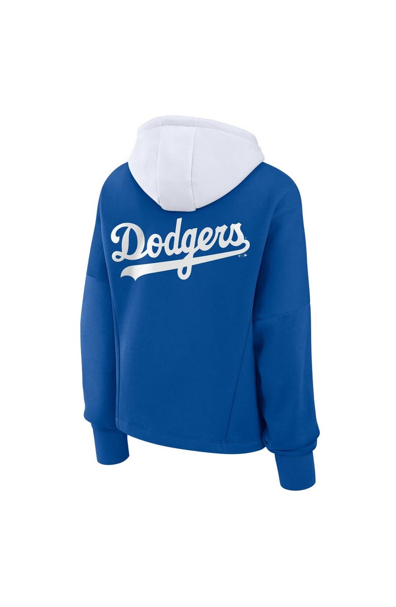FANATICS Women's Fanatics Royal Los Angeles Dodgers Oversized Legacy Favorite Spectator Pullover Hoodie, Alternate, color, Royal