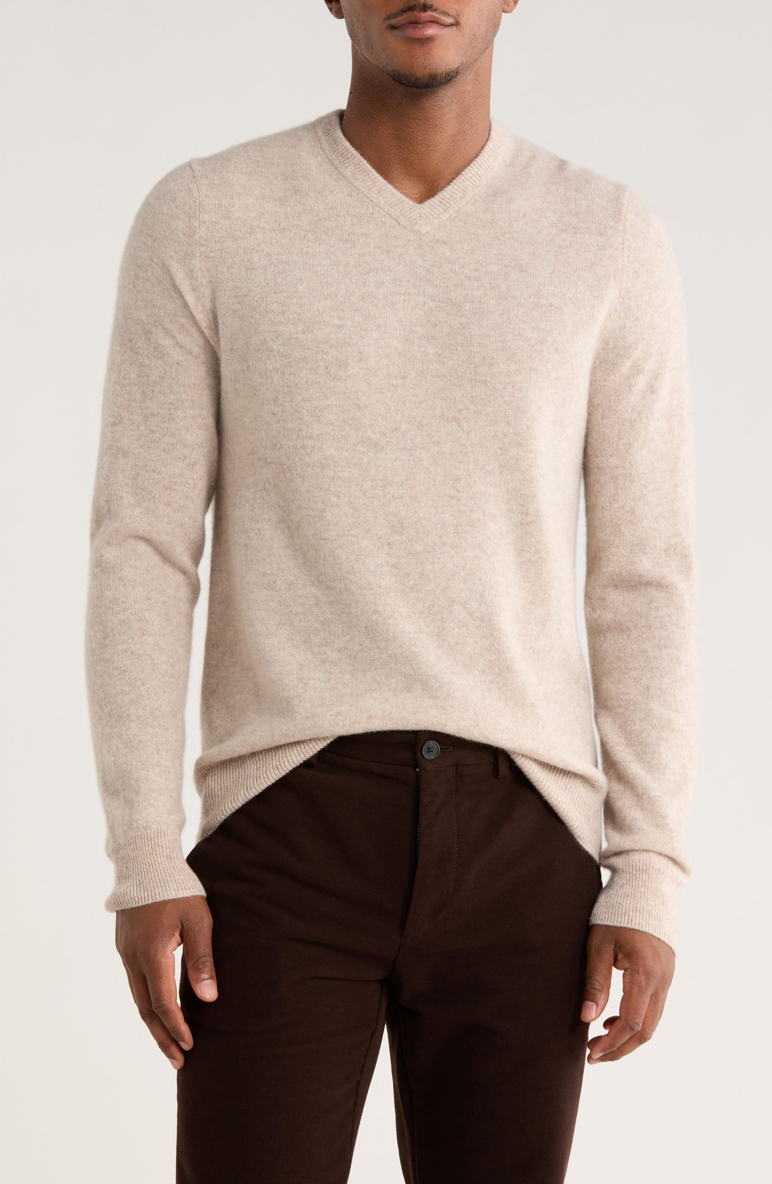 V-Neck Cashmere Sweater