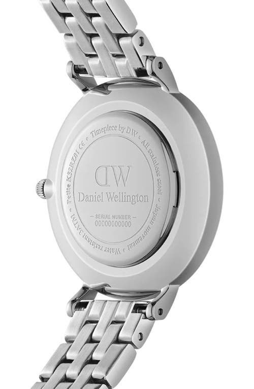 Daniel Wellington Unisex Analog Silver-tone Stainless Steel Watch, 28mm In Metallic
