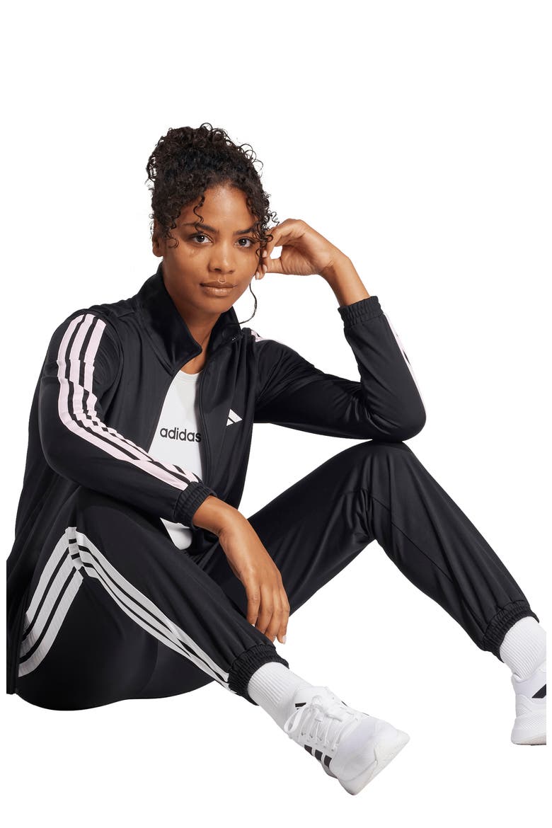 Dayready Track Pants, Alternate, color, BLACK/ WHITE