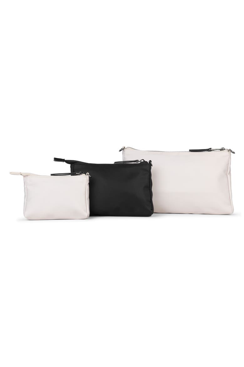 Set of 3 Pouches, Alternate, color, CLOUD