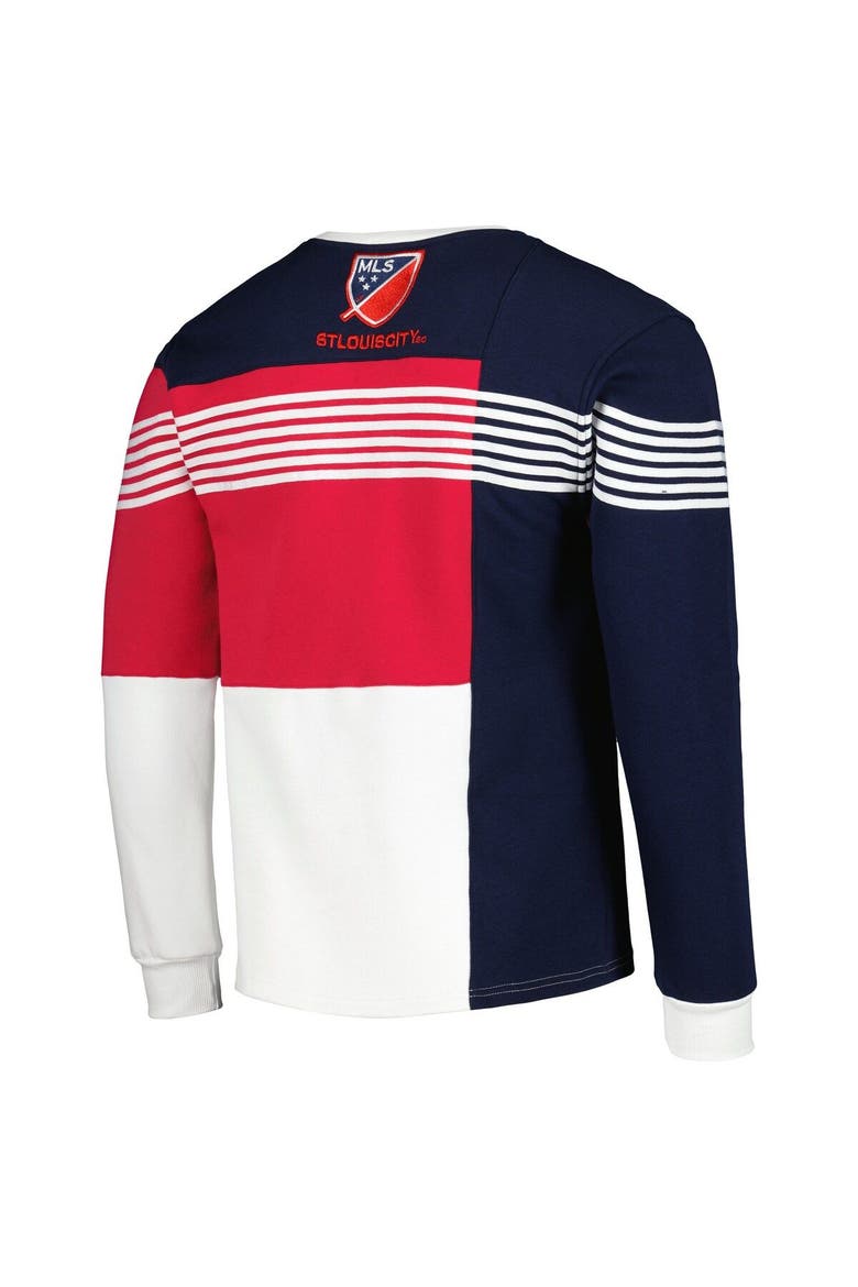 Men's Navy St. Louis City SC Logo Pullover Sweatshirt, Alternate, color, Navy