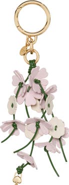 Kate Spade New York floral bag charm