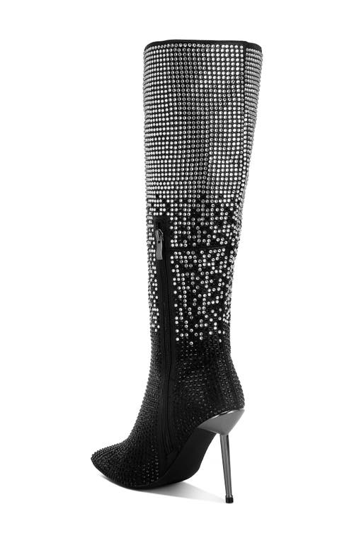 London Rag Orymple Knee High Boot In Black