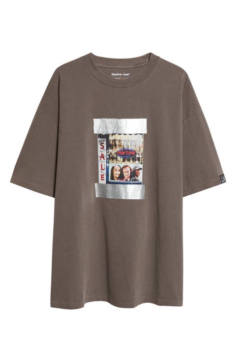 Oversize Cotton Graphic T-Shirt