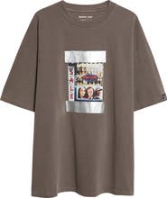 Martine Rose Oversize Cotton Graphic T-Shirt