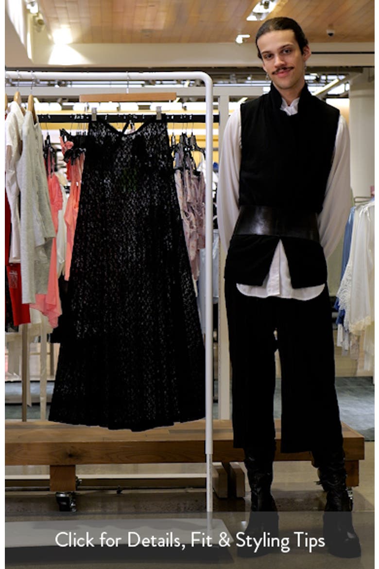 Lace Knit Maxi Skirt video