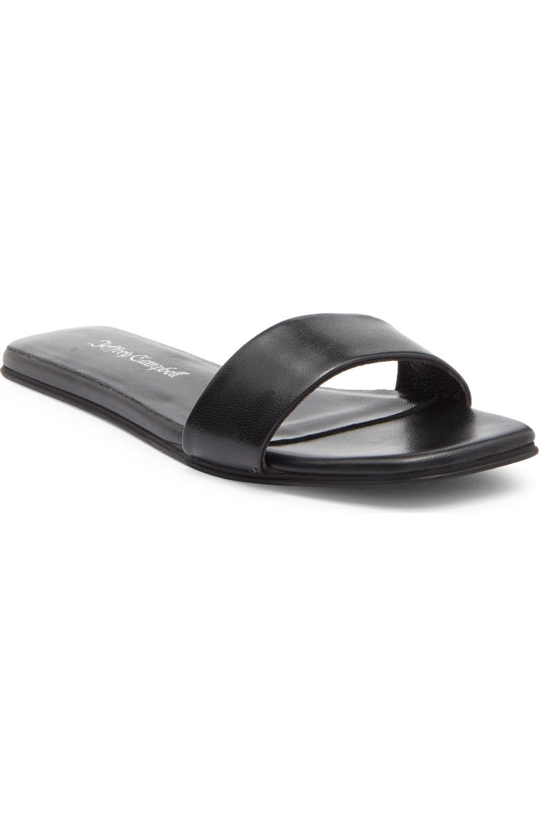 Jeffrey Campbell Dylanz Slide Sandal, Main, color, Black