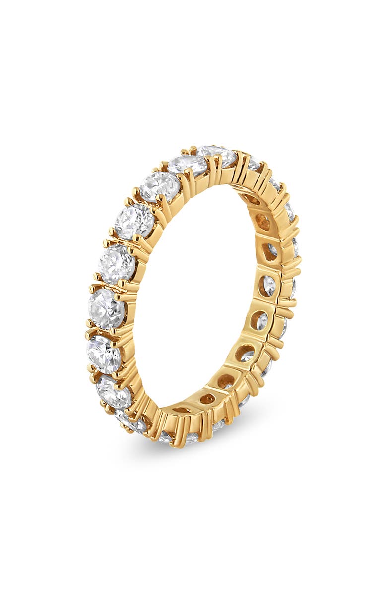 Haus of Brilliance 14K Yellow Gold 2.00 Cttw Round Cut Diamond Eternity Band, Alternate, color, Yellow Gold