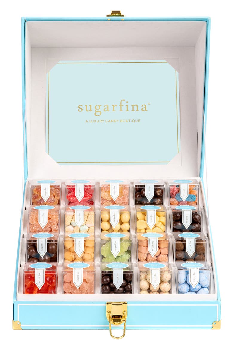 Small 20-Piece Candy Trunk, Alternate, color, BLUE